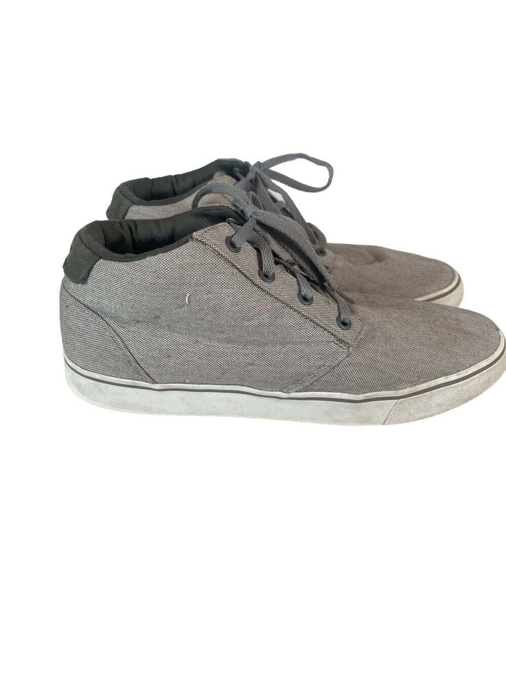 Adidas Grey Lace Up High Top Sneakers Size 10